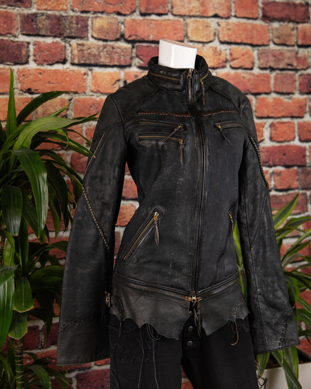 14th addiction JK Desert leather jacket