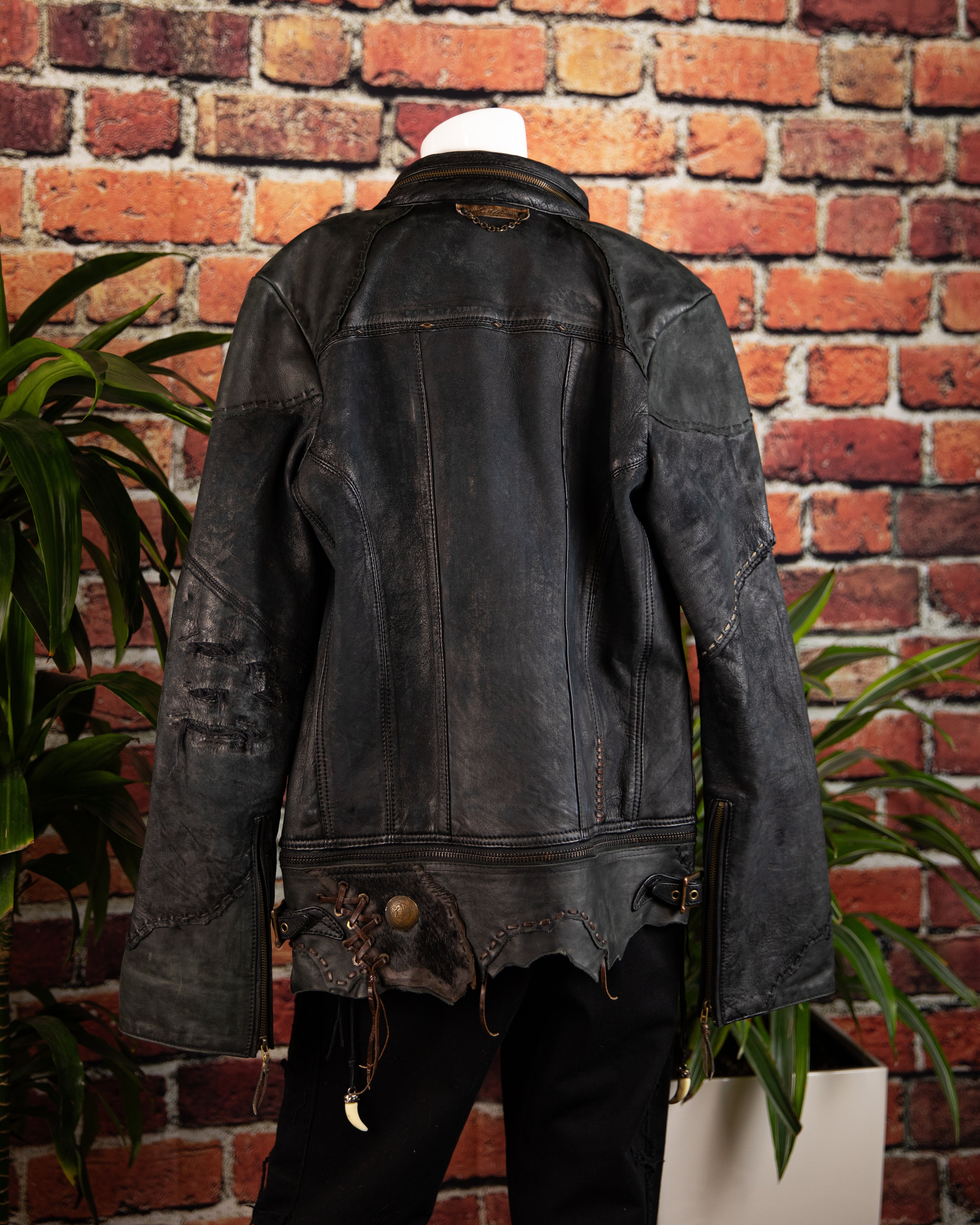 14th addiction JK Desert leather jacket