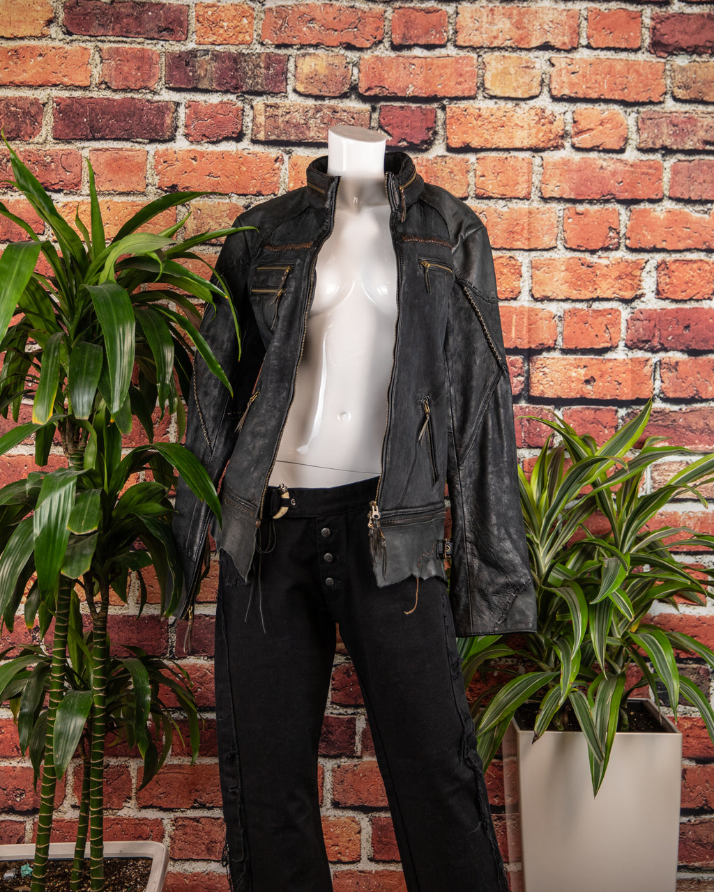 14th addiction JK Desert leather jacket