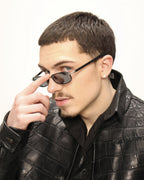 Chrome Heart Sunglasses black wood frame