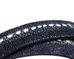billionnaire Galuchat leather belt