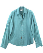 Dolce Gabbana turquoise dress shirt 04/2001
