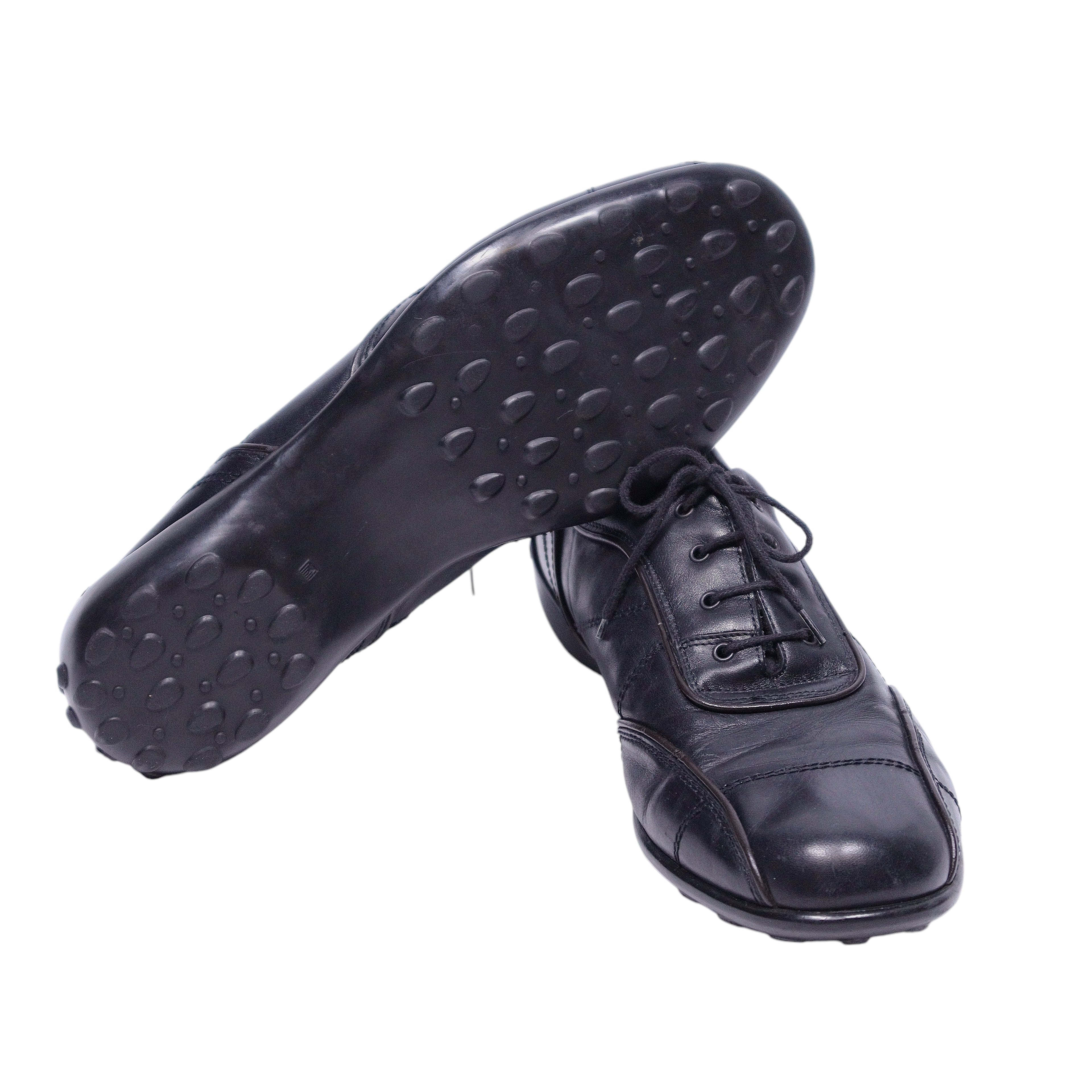 Gianfranco Ferre Sport black leather shoes