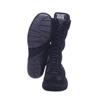 Dolce Gabbana black boxing shoes