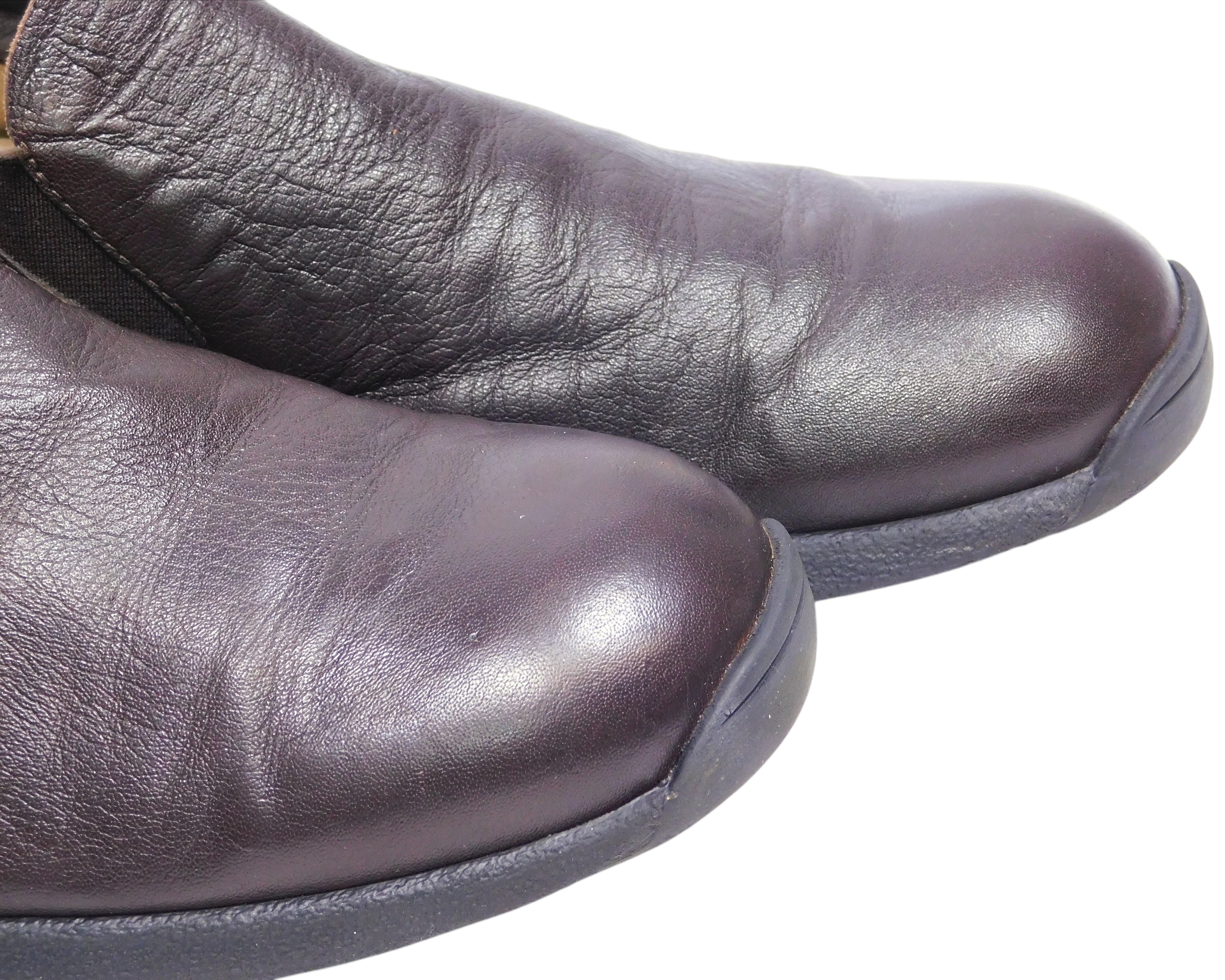 Costume National Brown Leather Loafers