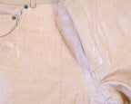 Vent Couvert beige calfskin pants
