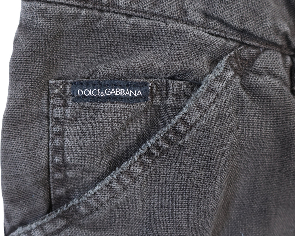 Dolce Gabbana dark gray jeans