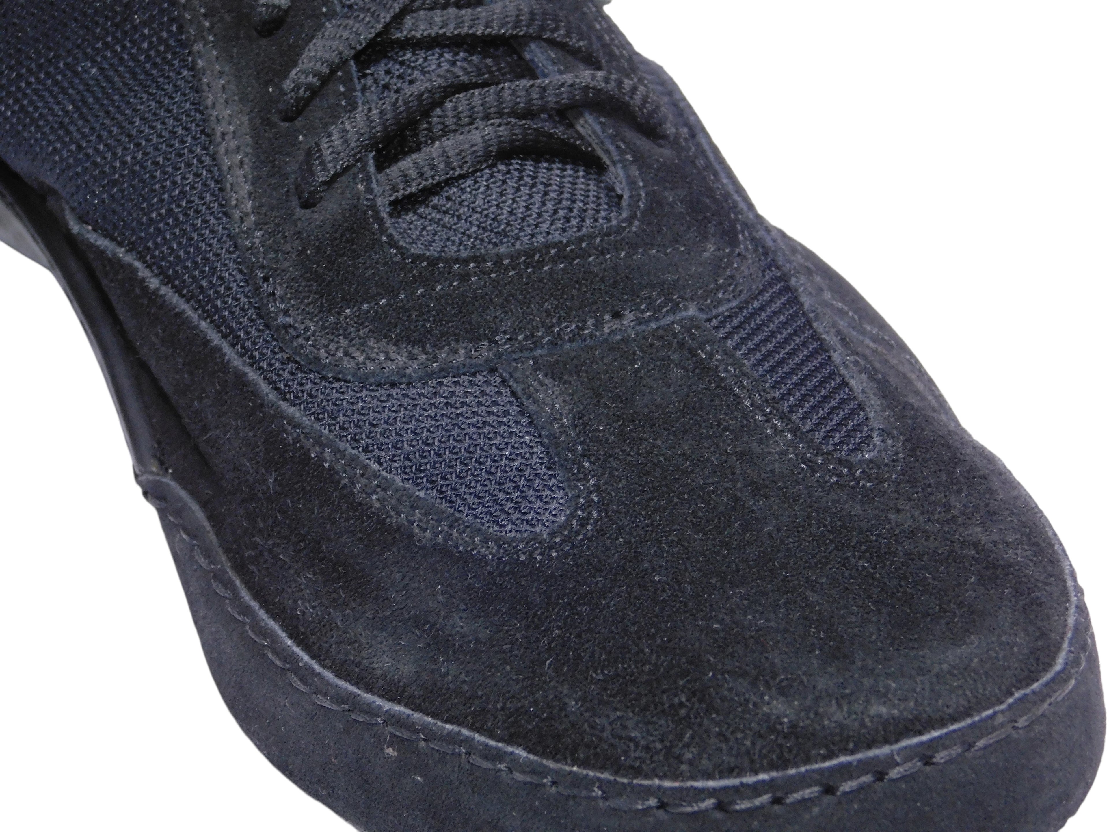 Dolce Gabbana black boxing shoes
