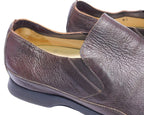 Costume National Brown Leather Loafers
