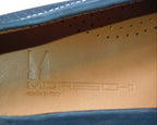Moreschi blue leather shoes