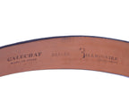 billionnaire Galuchat leather belt