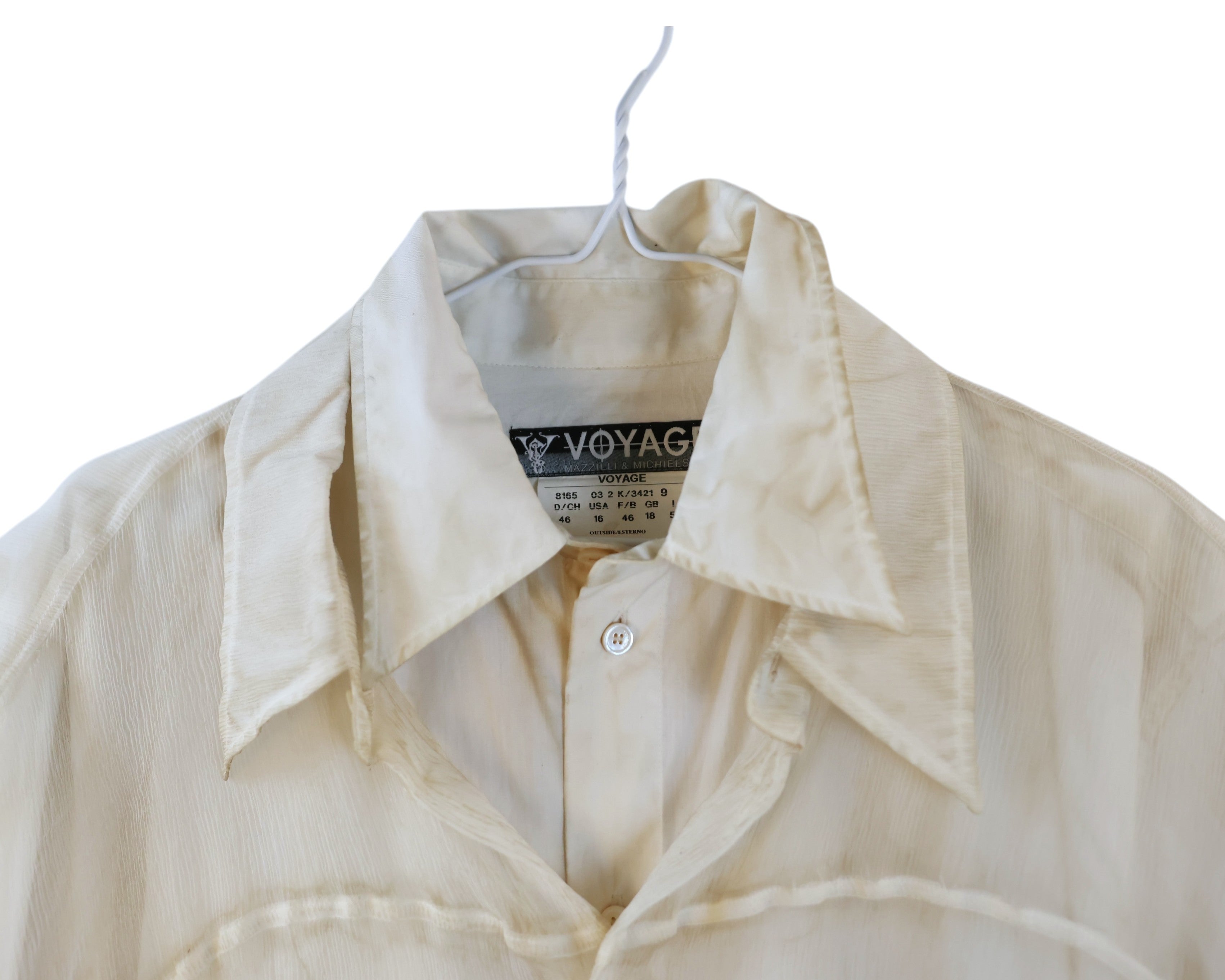 Voyage Mazzilli & Michielsens double layer long sleeve button-up shirt