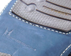 Moreschi blue leather shoes