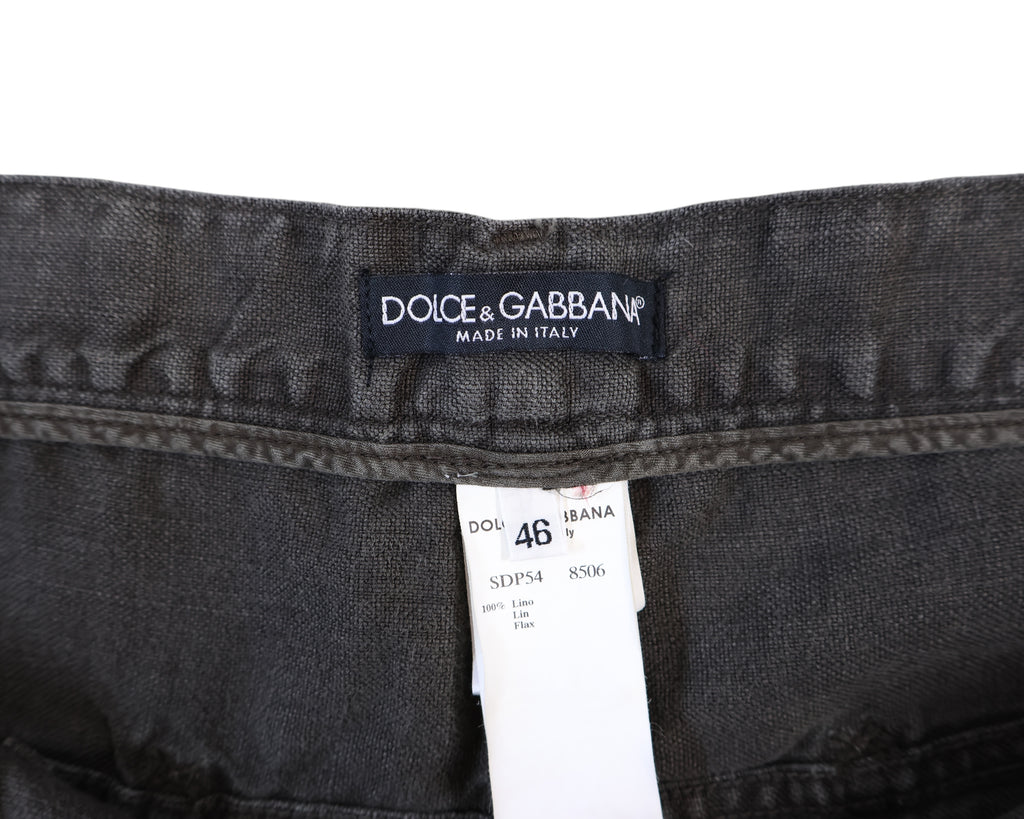 Dolce Gabbana dark gray jeans
