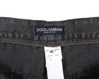 Dolce Gabbana dark gray jeans