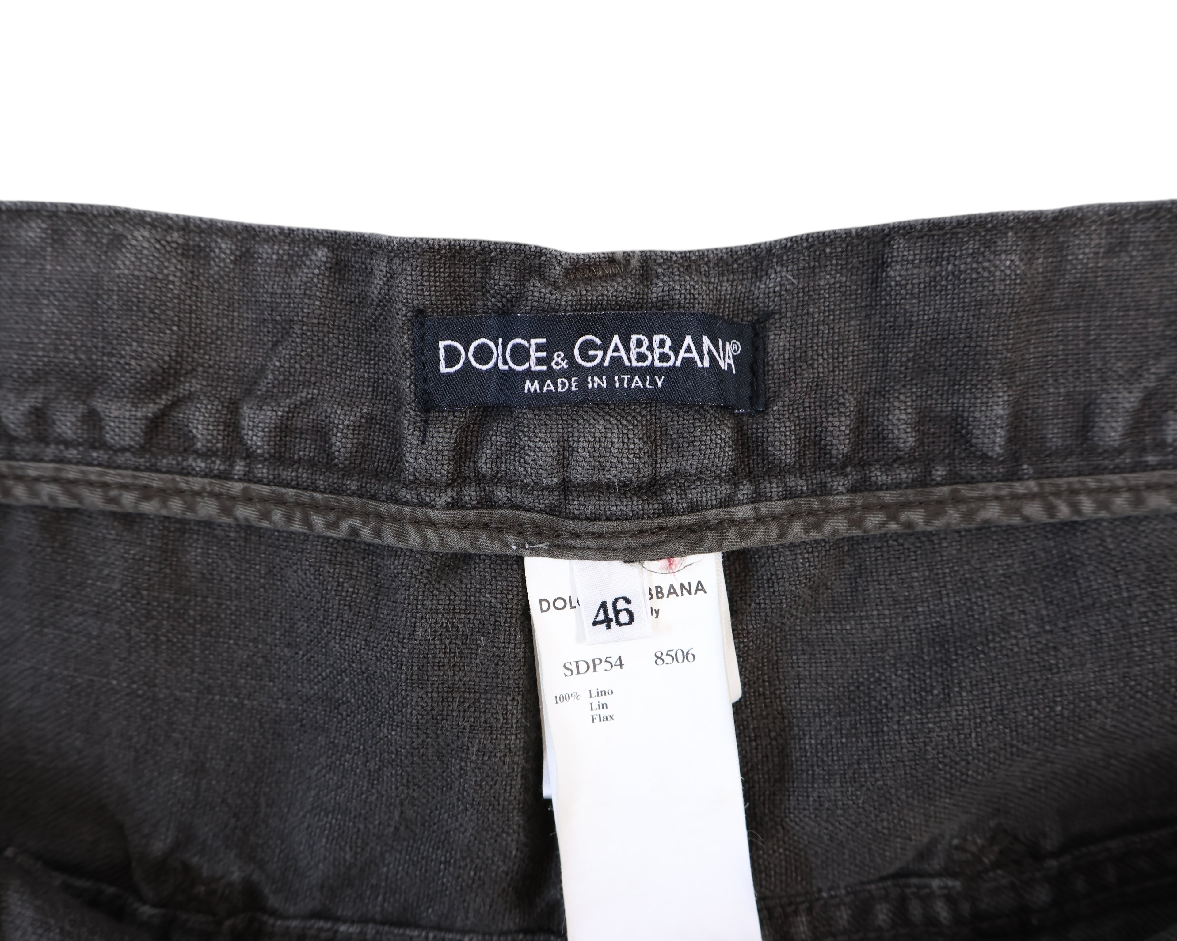 Dolce Gabbana dark gray jeans