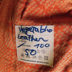 Christian Peau tan-beige leather vest