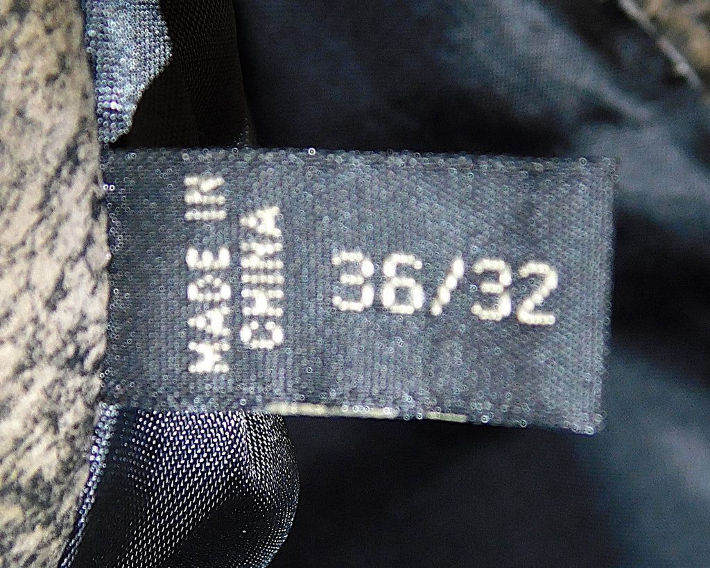 Ralph Lauren double RL 2008 leather Gem Studded pants