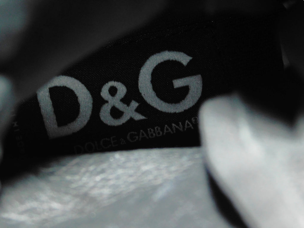Dolce Gabbana black boxing shoes