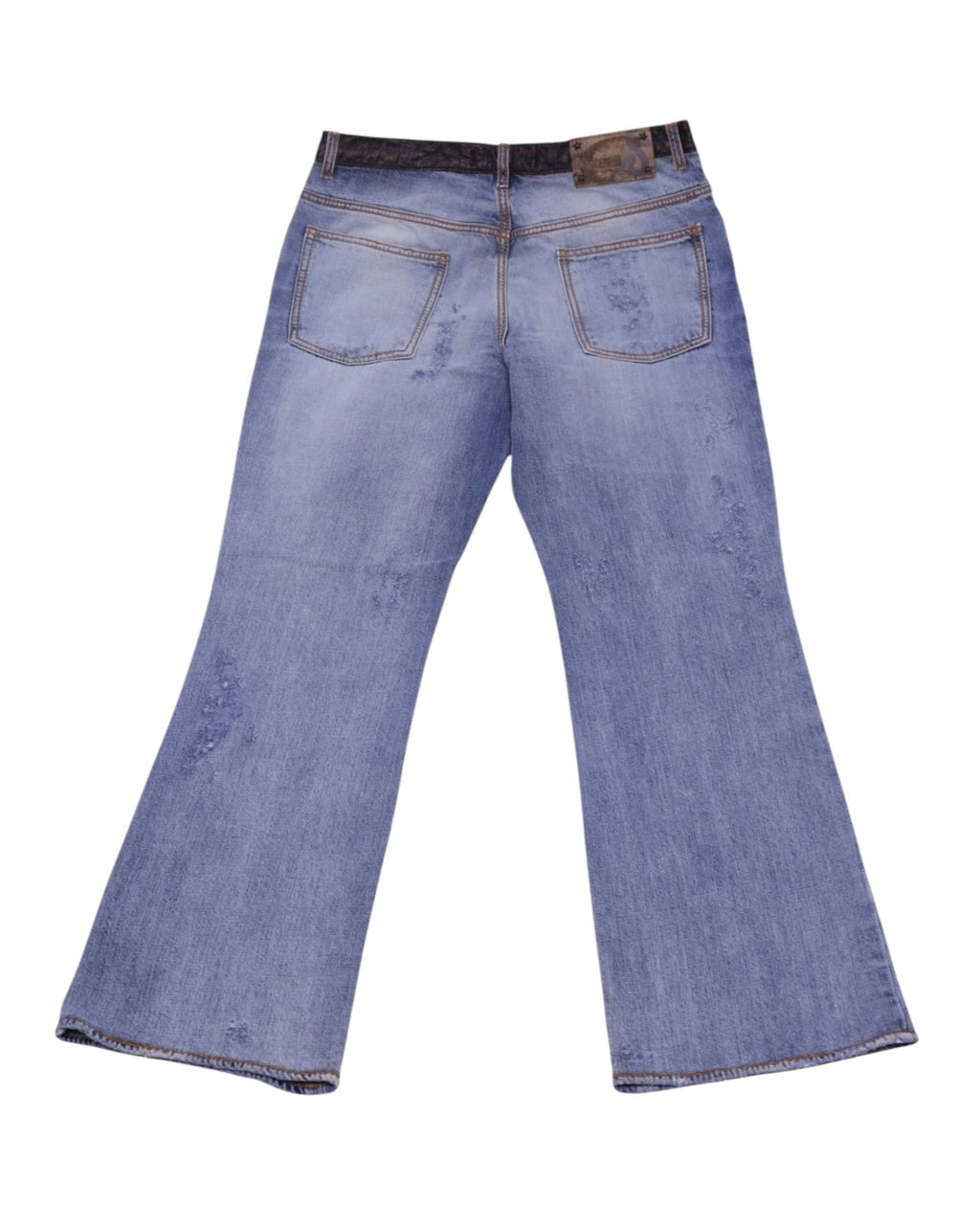 Roberto Cavalli jeans with metallic design