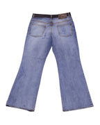 Roberto Cavalli jeans with metallic design