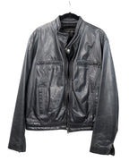 VentCouvert black leather jacket