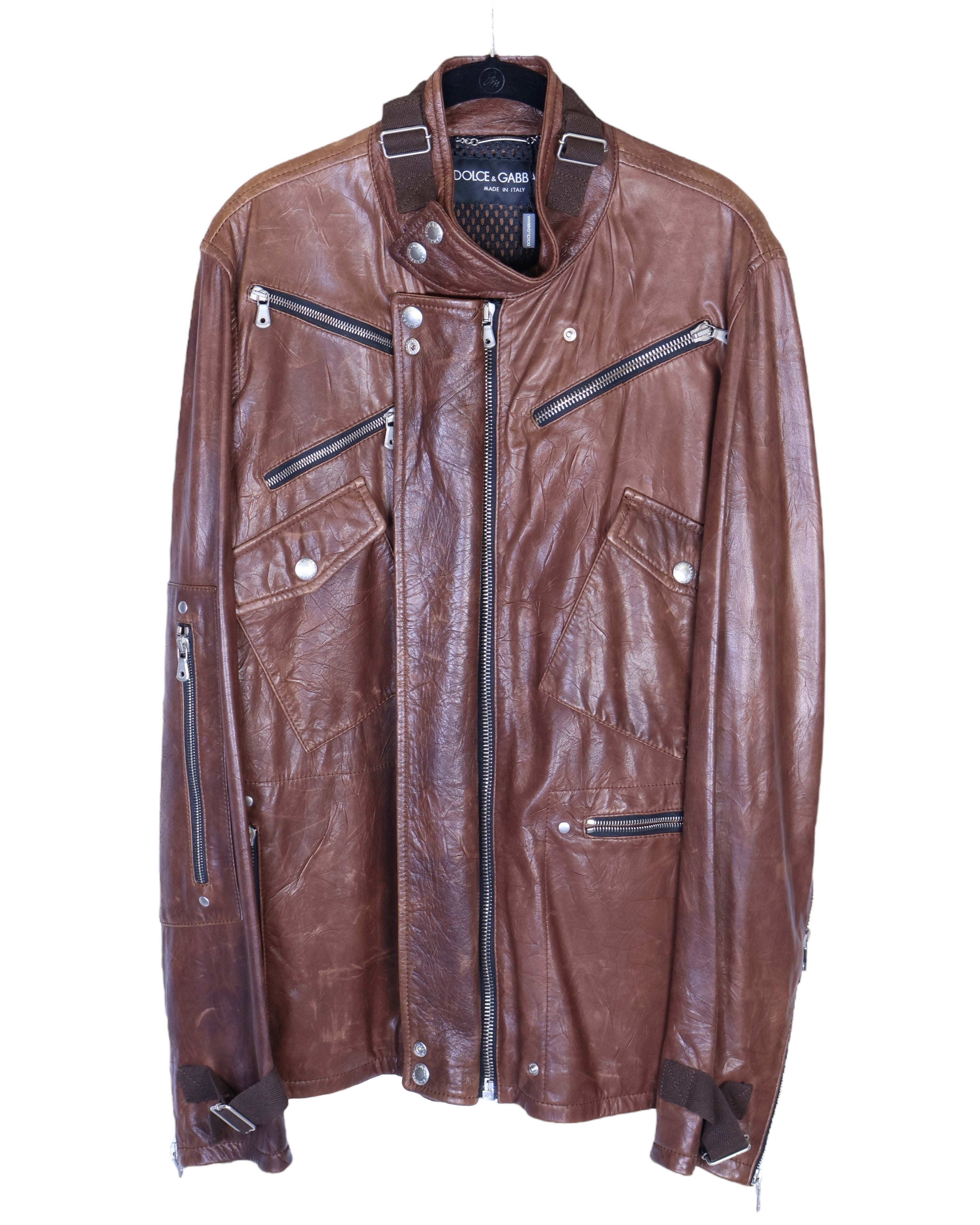 Dolce & Gabbana sheepskin leather Jacket