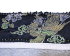 Voyage Mazzilli Michielsens jeans with wolf embroidery and rhinestones design
