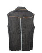 Roberto Cavalli leather vest