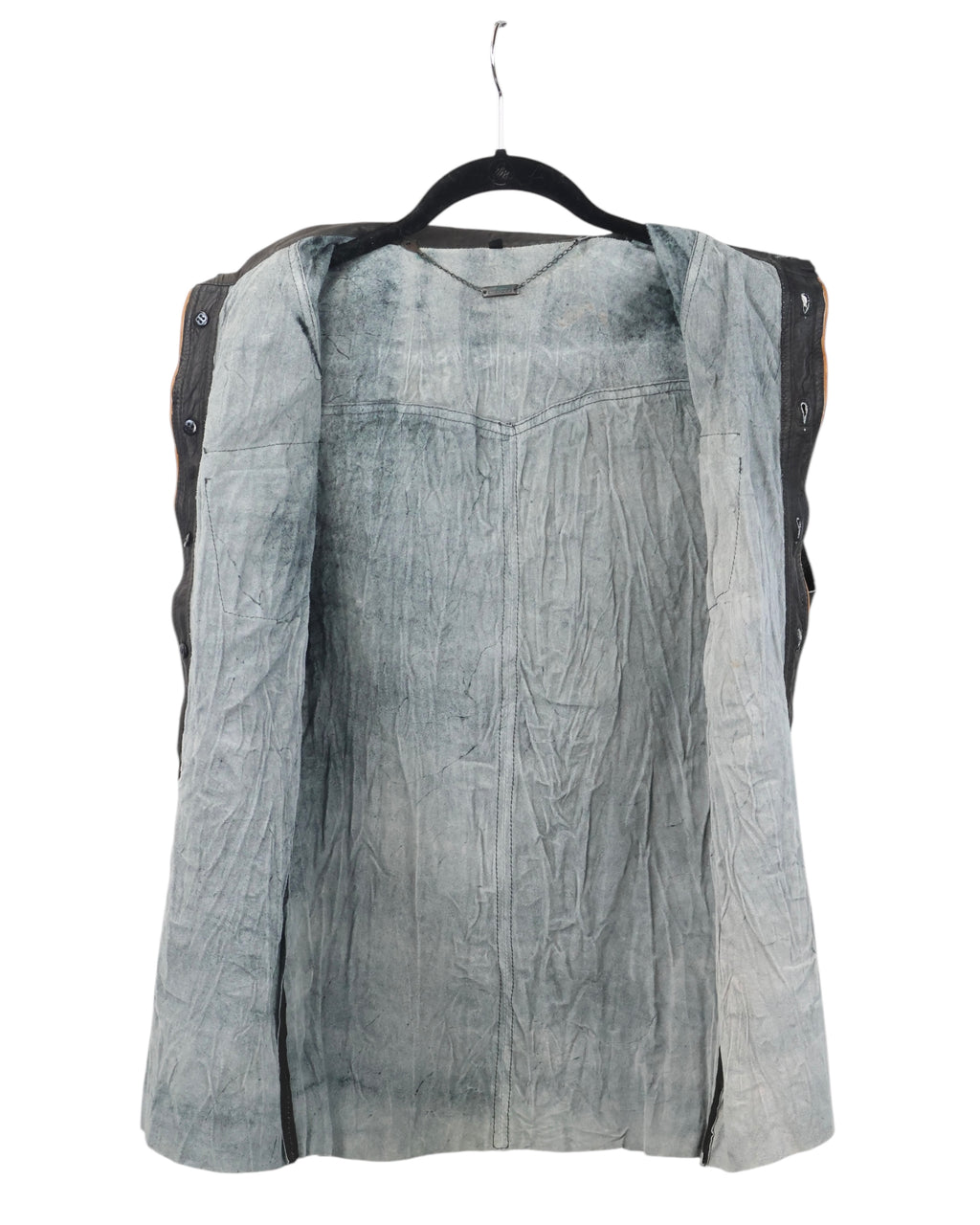 Roberto Cavalli leather vest