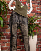 Voyage Passion black leather pants