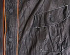 Roberto Cavalli leather vest