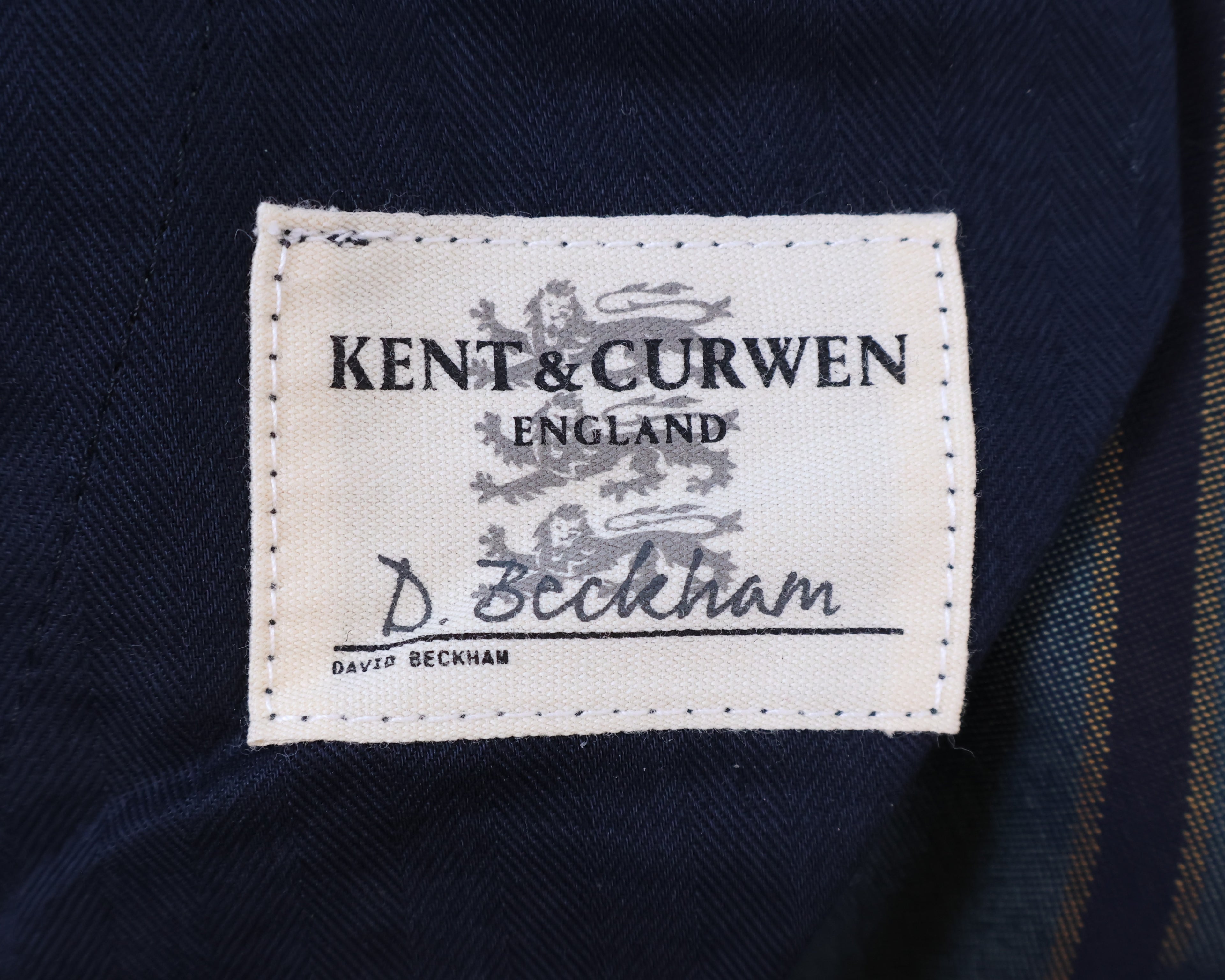 Kent & Curwen, David beckham trousers