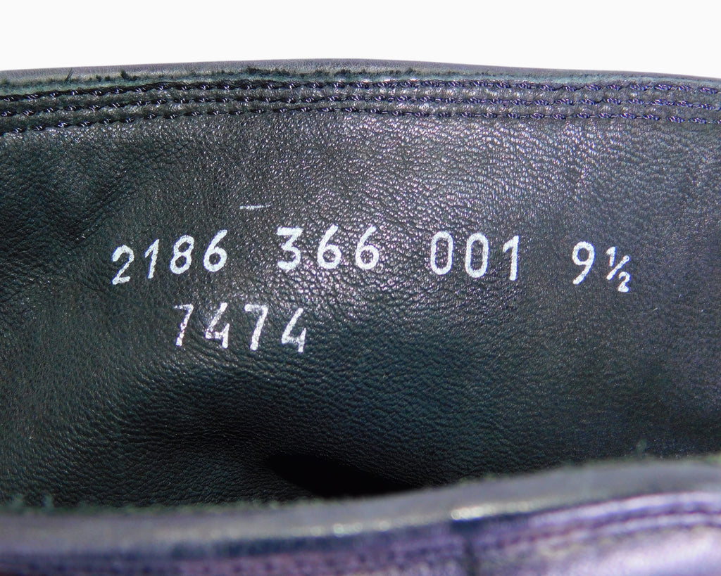 John Varvatos leather black boots