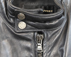 VentCouvert black leather jacket
