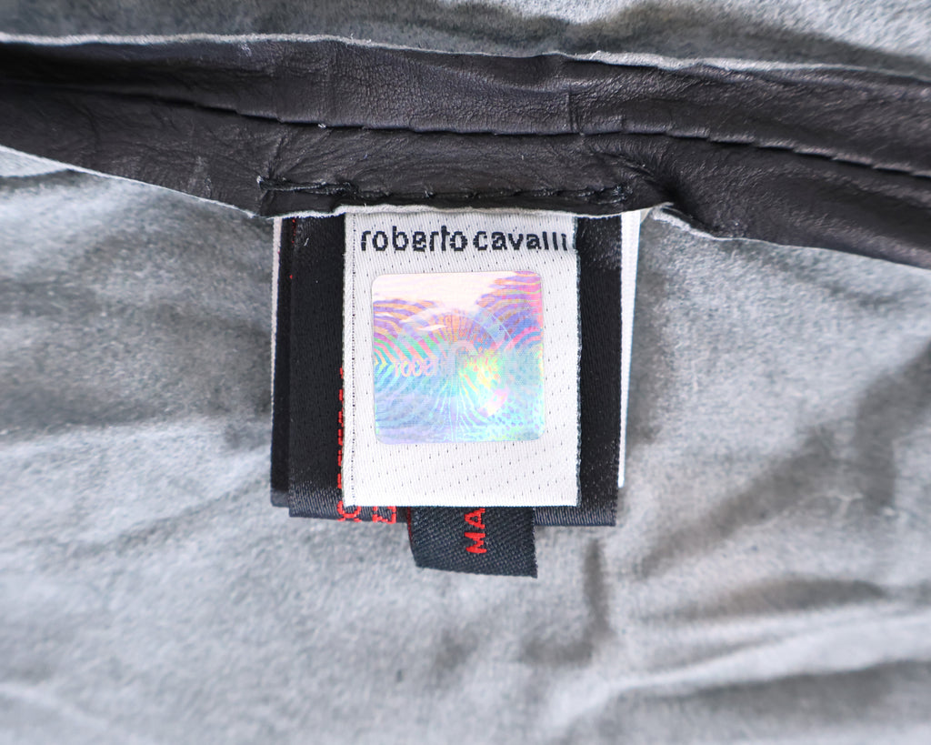Roberto Cavalli leather vest