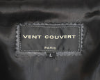 VentCouvert black leather jacket