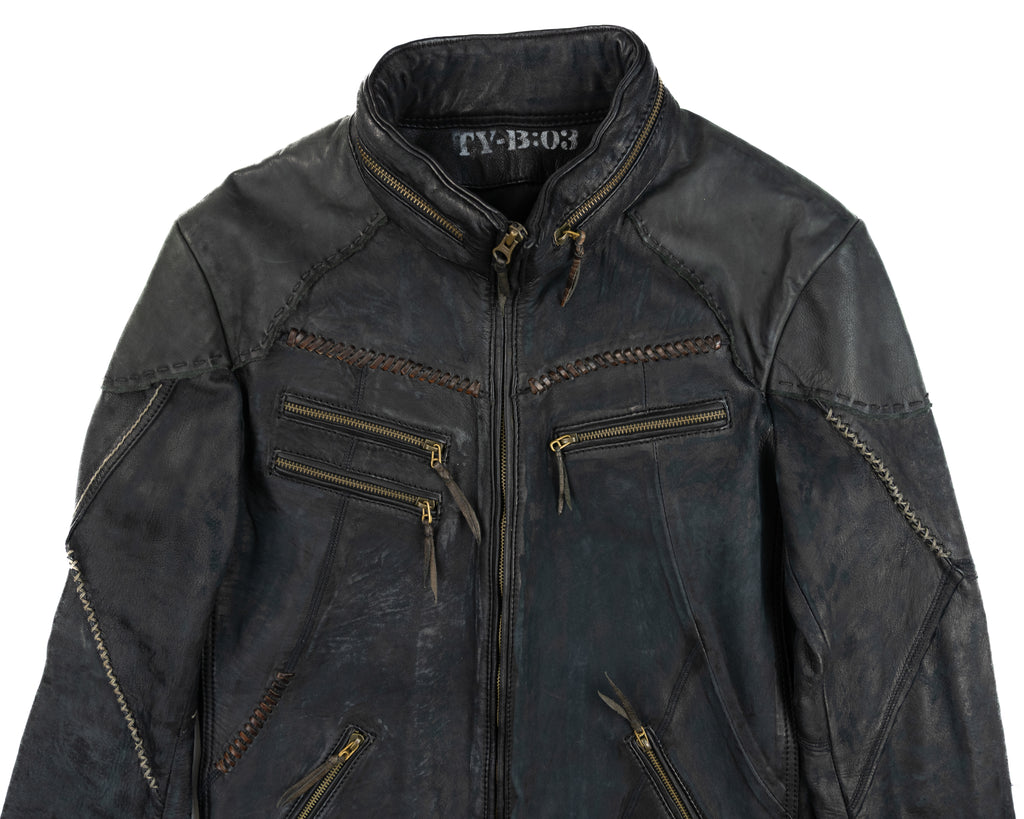 14th addiction JK Desert leather jacket