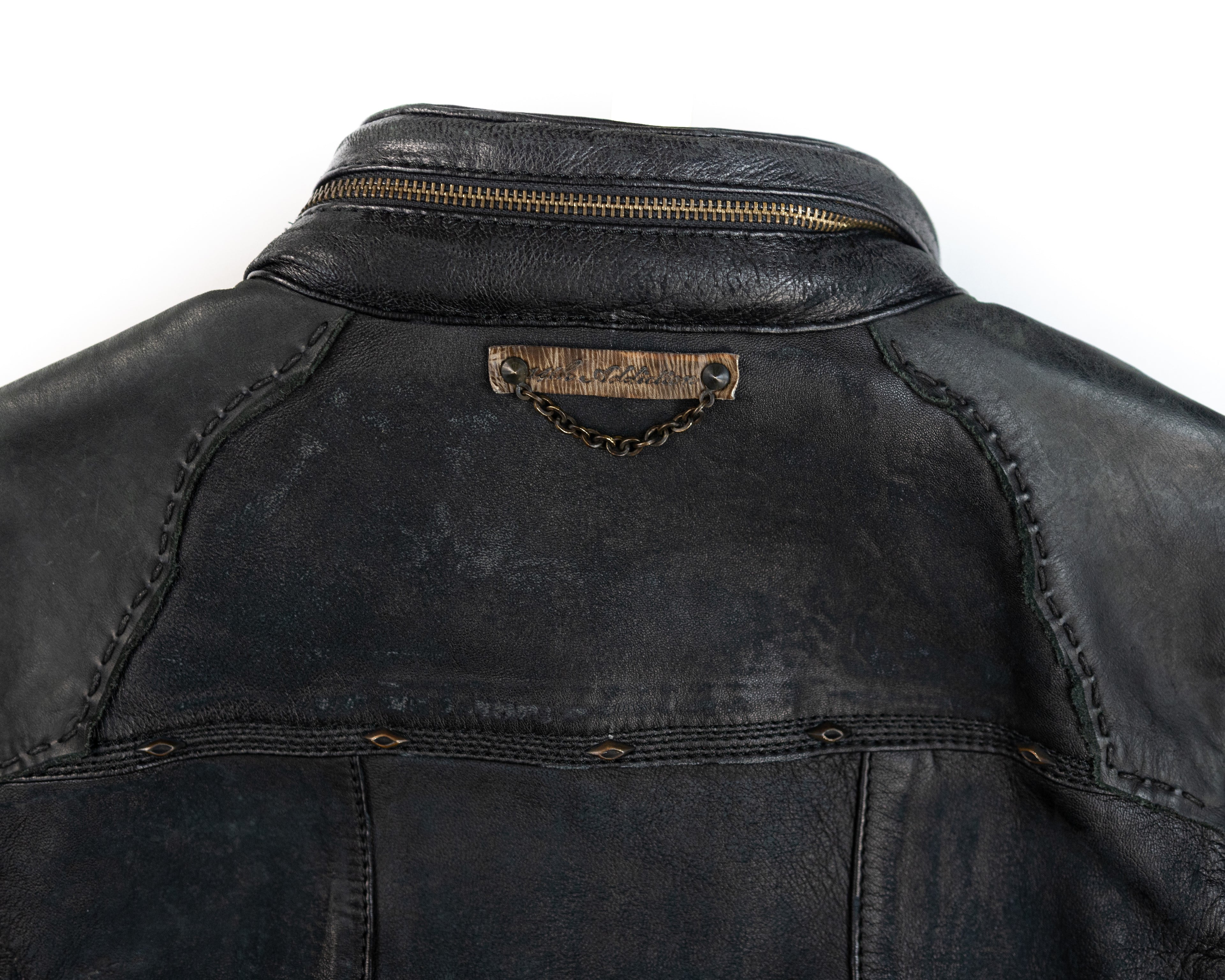 14th addiction JK Desert leather jacket