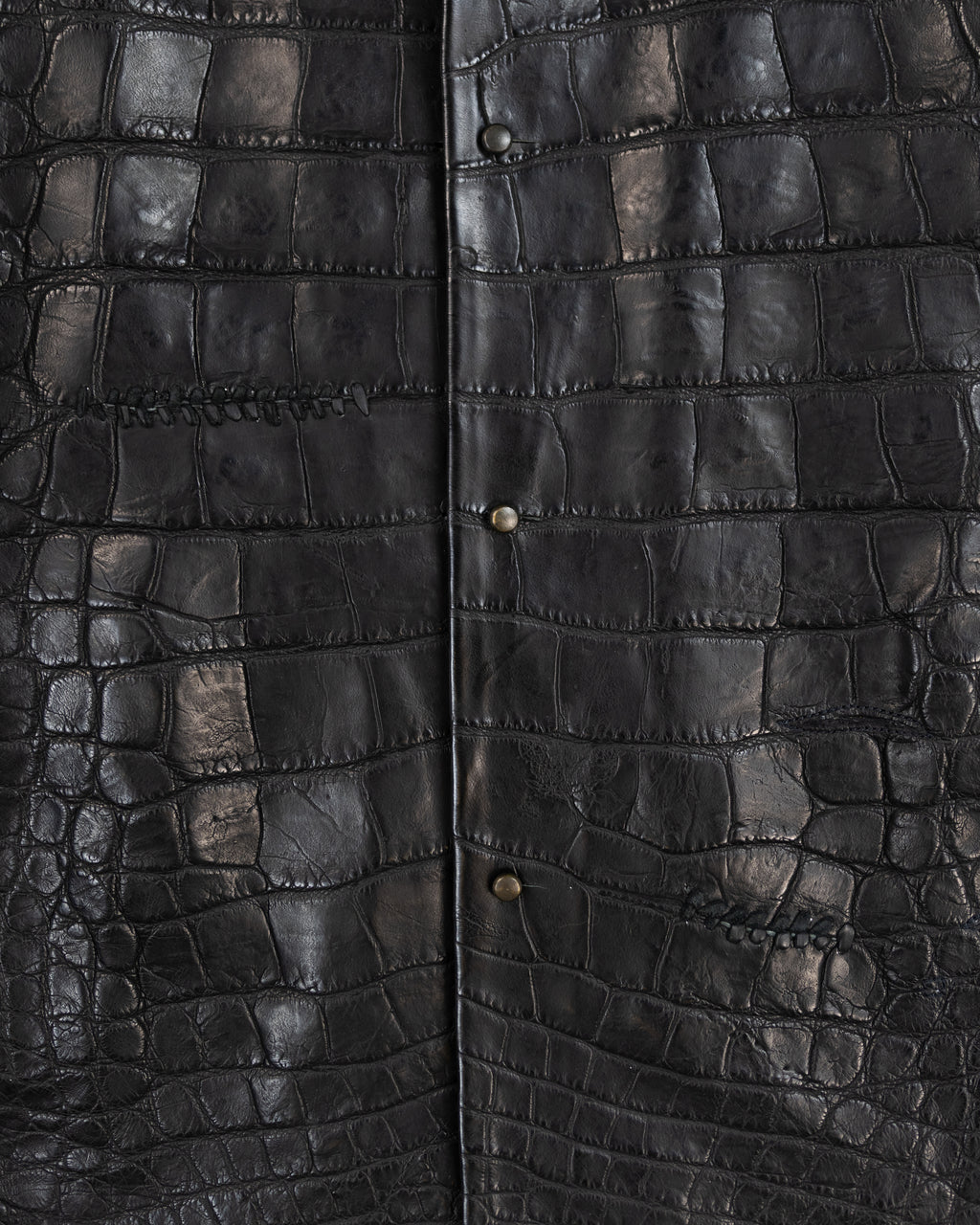Isaac Sellam for L’Éclaireur, Crocodile Leather Jaket