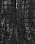 Isaac Sellam for L’Éclaireur, Crocodile Leather Jaket
