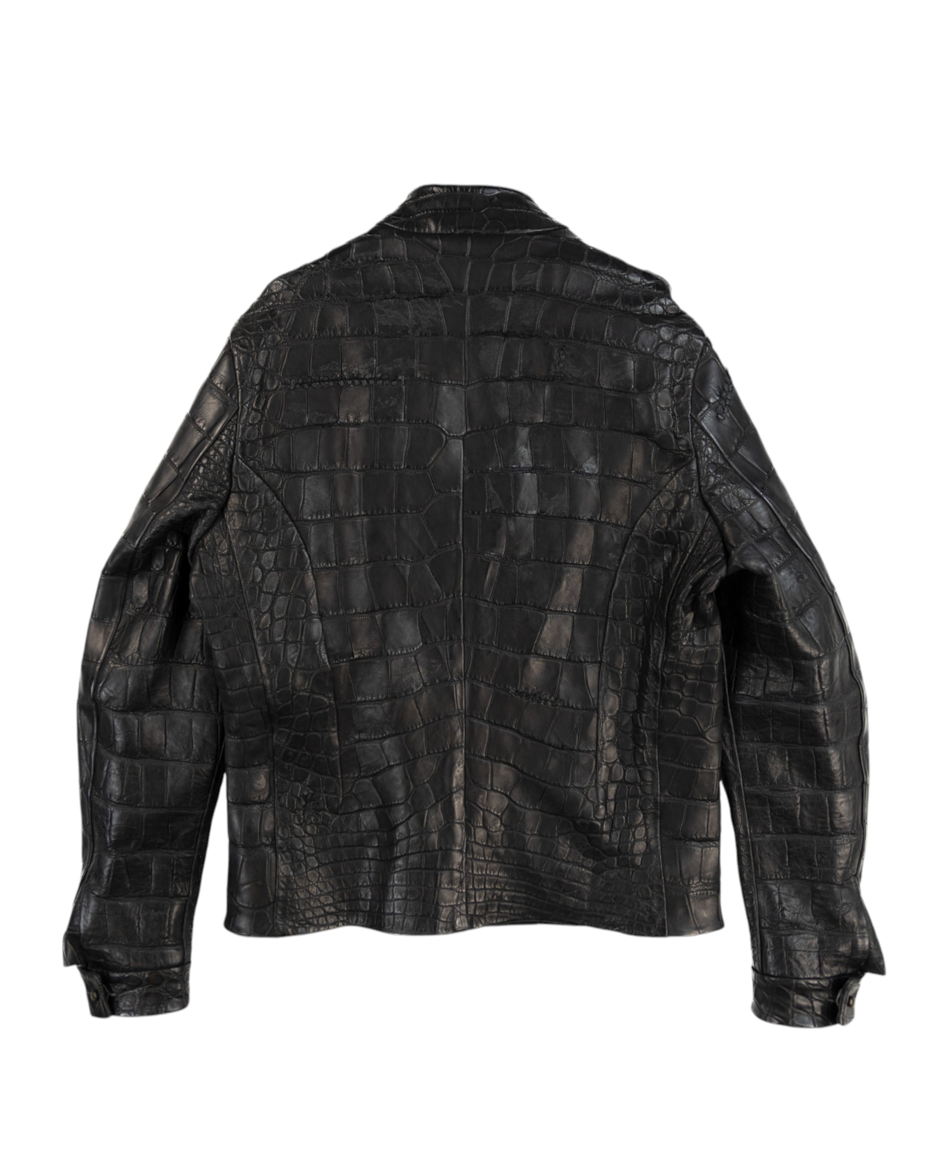 Isaac Sellam for L’Éclaireur, Crocodile Leather Jaket