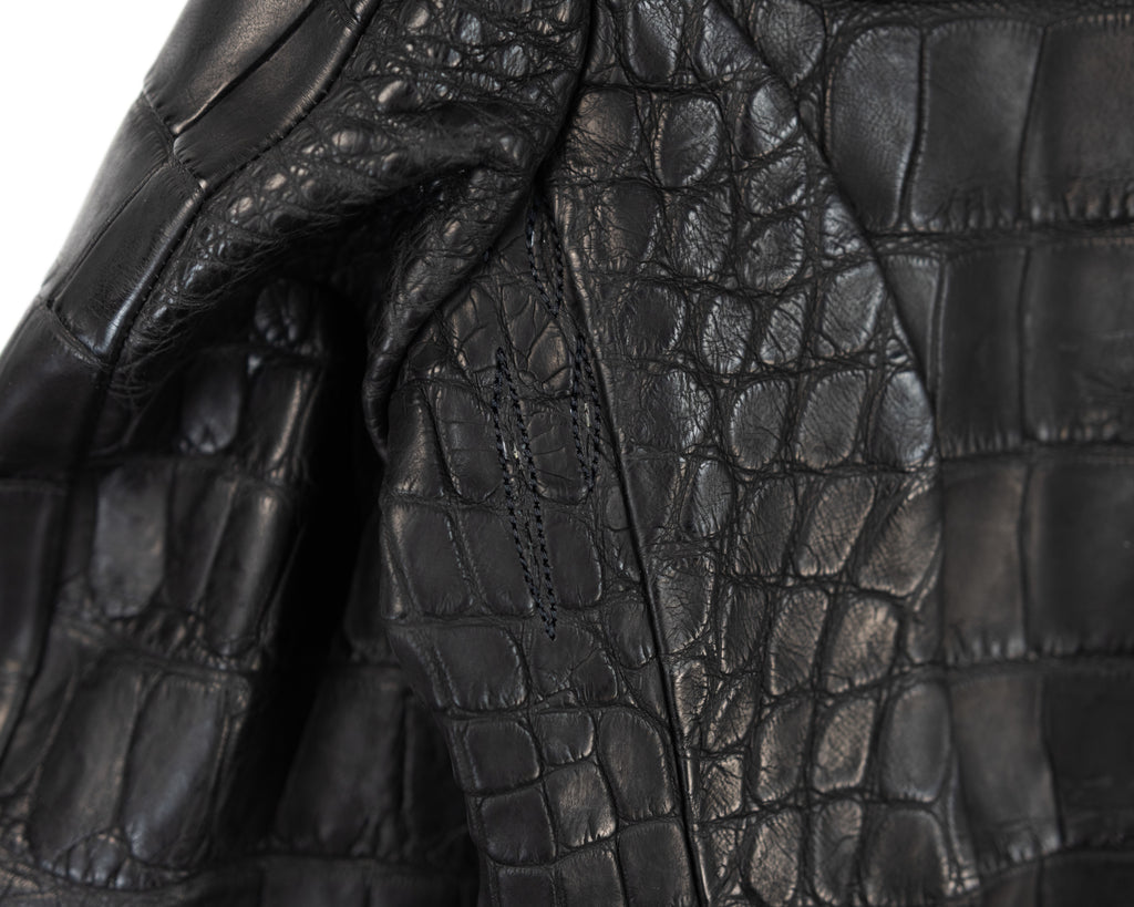 Isaac Sellam for L’Éclaireur, Crocodile Leather Jaket