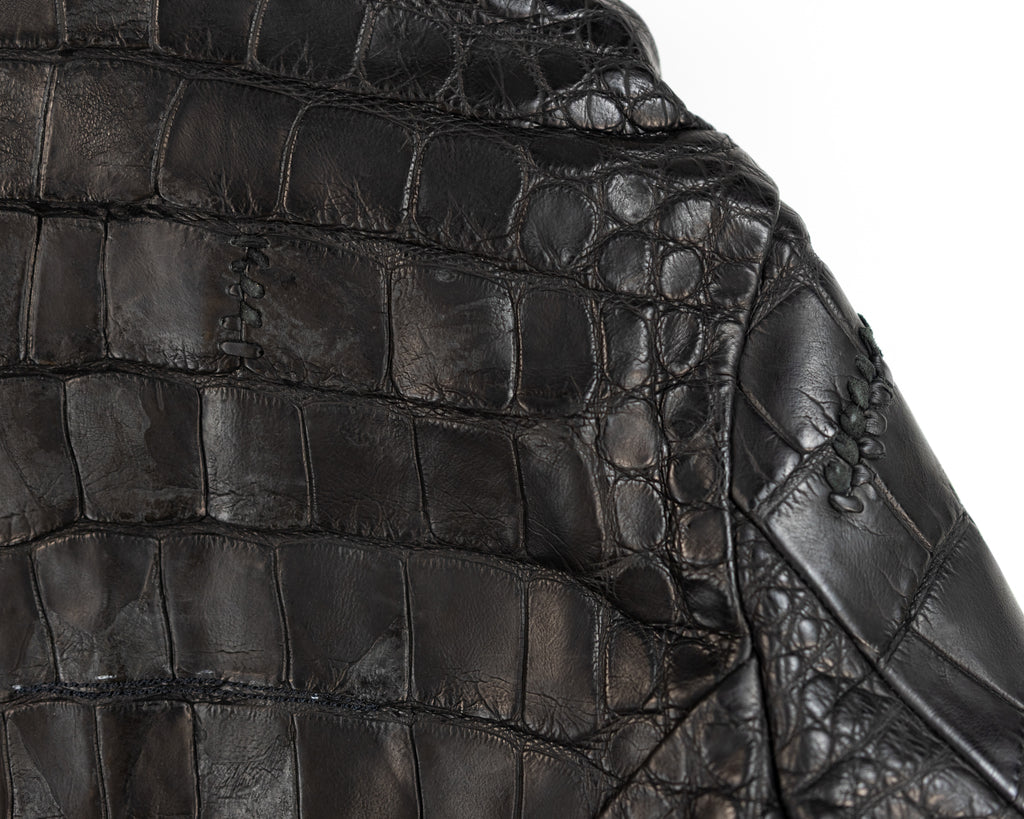 Isaac Sellam for L’Éclaireur, Crocodile Leather Jaket
