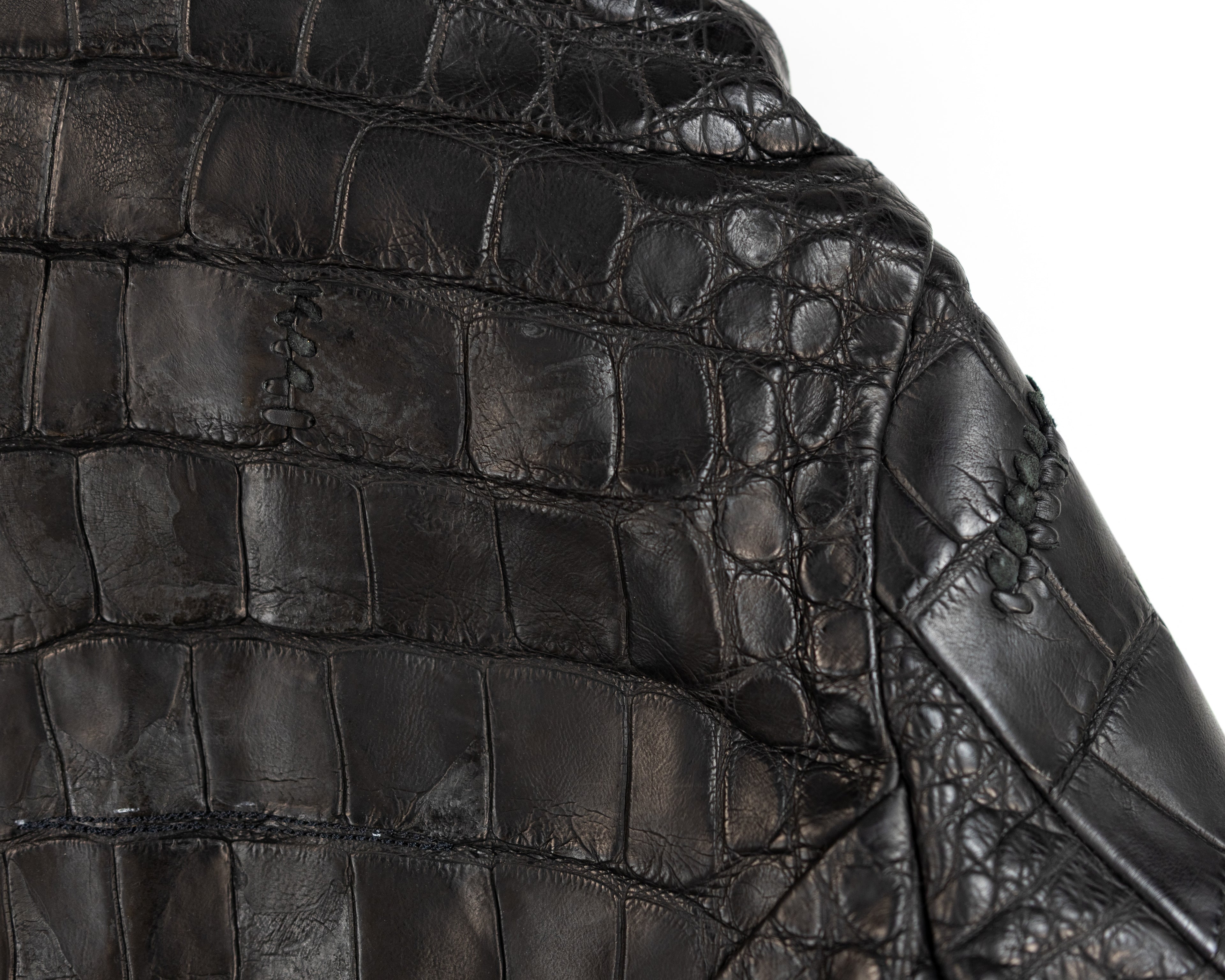 Isaac Sellam for L’Éclaireur, Crocodile Leather Jaket
