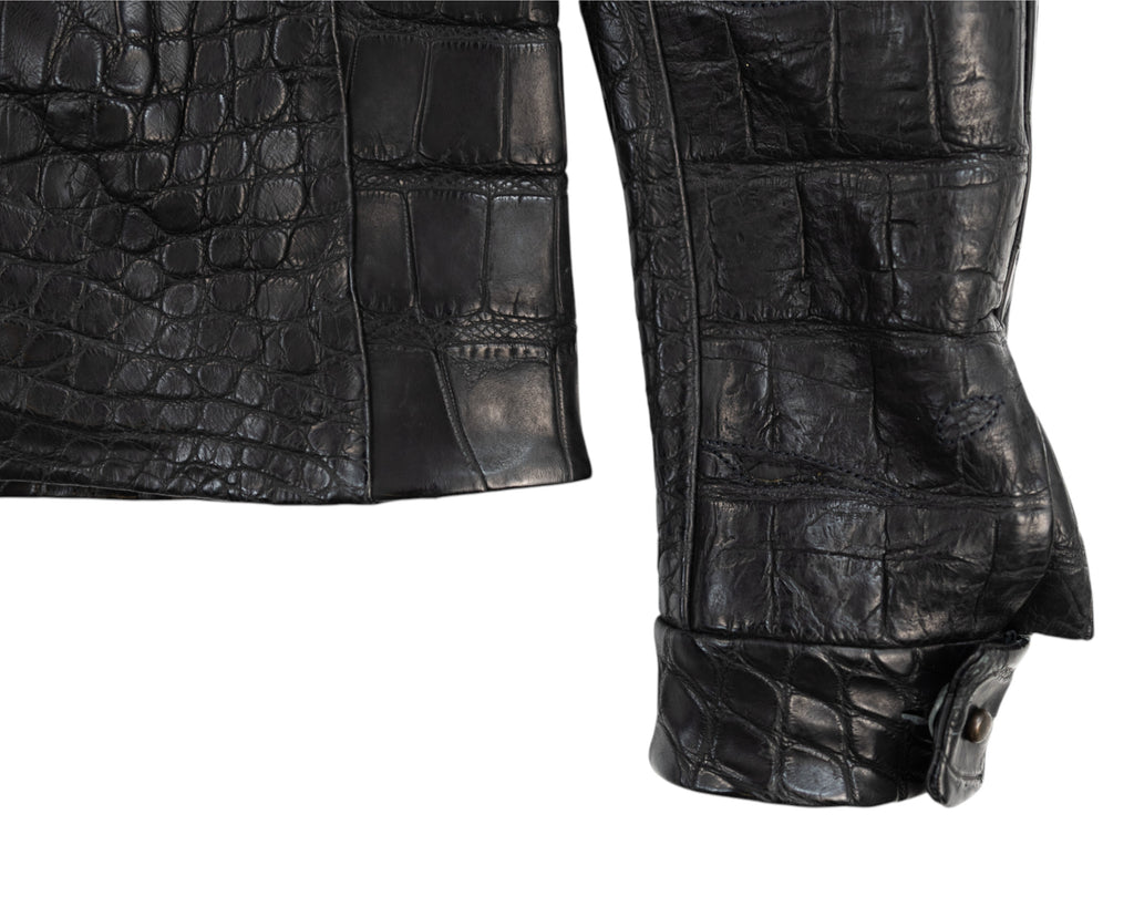 Isaac Sellam for L’Éclaireur, Crocodile Leather Jaket