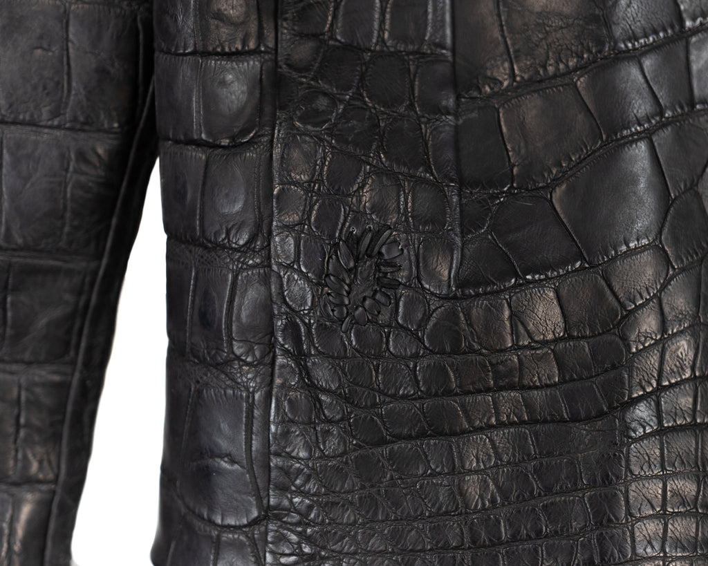 Isaac Sellam for L’Éclaireur, Crocodile Leather Jaket