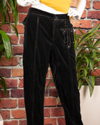Voyage Mazzilli Michielsens black velvet pants