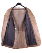 Giorgio Brato beige leather jacket