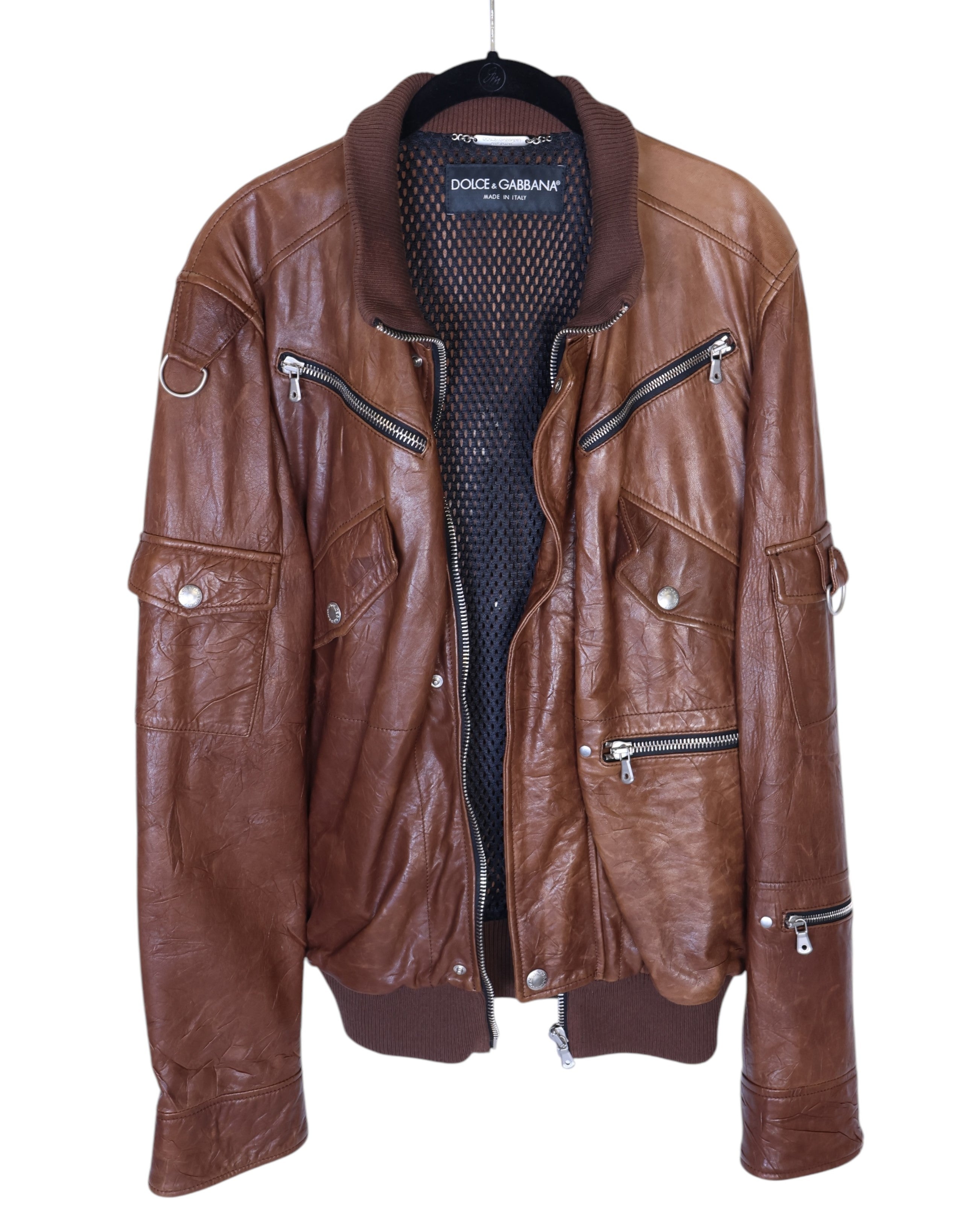 Dolce & Gabbana sheepskin leather Jacket